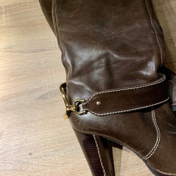 Juicy couture tall leather boots - Picture 2 of 16